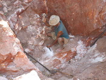 Rose Quartz Deposits